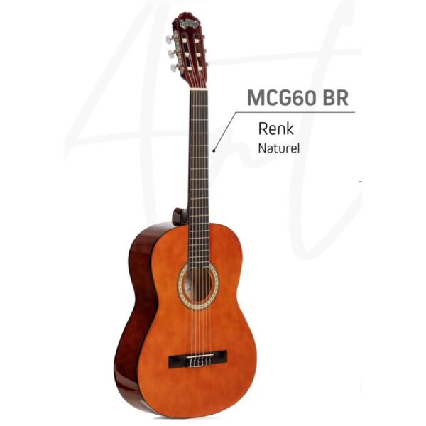 MIGUEL ARTEGAS MCG 60 BR NATUREL KLASİK GİTAR